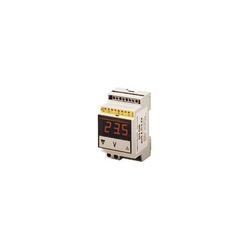 DI3DINAV5AD0XX Carlo Gavazzi DI 3 DIN AV5.A.D.0.XX Produktbild Front View L