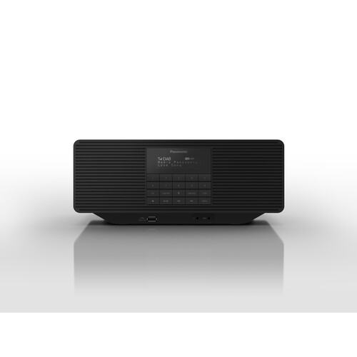 RX-D70BTEG-K Panasonic CD Radio mit DAB+ Bluetooth, Netz & Batteriebet Produktbild Front View L