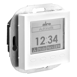 UA220005 Alre KTRRUu 217.456#55 Klimaregler UP elektronisch mit Uhr Produktbild front M