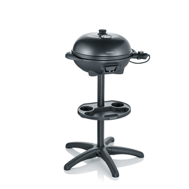 854100 Severin PG 8541 Barbecue / Stand / 2000 W / Thermost. / Ablage / Haube / Produktbild front M