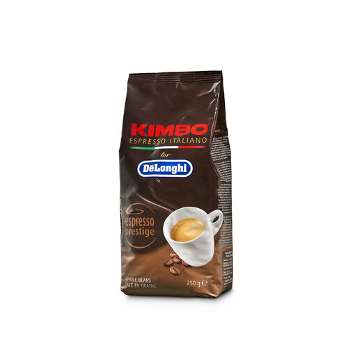 5513282401 DeLonghi Kaffee Kimbo Prestige  250gr Produktbild Front View L