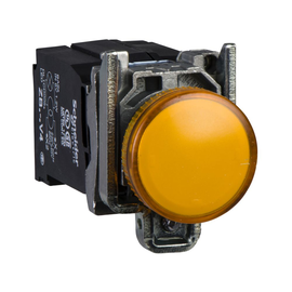 XB4BV5B5 Schneider E. LEUCHTMELDER INTEGRAL LED ORANGE 400V A Produktbild front M