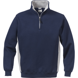 100209-586 Fristads Zipper Sweatshirt 1705 DF Produktbild