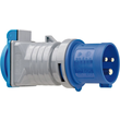 1080990 Brennenstuhl CEE Adapter 240V/16A auf Schuko 5 polig IP44 Produktbild front S