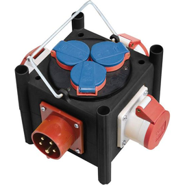 1153408304 Brennenstuhl CEE Stromverteiler MINI IP44 Einspeisstecke Produktbild front M