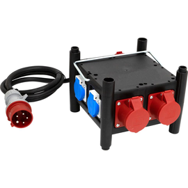 1153668302 Brennenstuhl Stromverteiler BSV 3/16 IP44 2m H07RN F5G2.5 2xCEE400V Produktbild front M