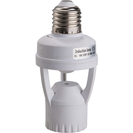 1179910 Brennenstuhl Lampenfassung mit PIR 360° Fassung E27 bis 60W Produktbild front M