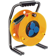 1319018 Brennenstuhl Kabeltrommel Brobusta 380 50m K35 3G2.5 Orange Produktbild front S