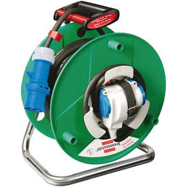 1322438 Brennenstuhl CEE Kabeltrommel 290 G 25m N07 RN 3G2.5, CEE3p 230V/16A Produktbild front M