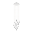 39547 Eglo LED HL/17 CHROM/KLAR SAT.MONTEFIO 2 Produktbild