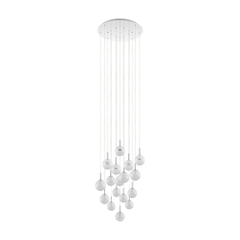 39547 Eglo LED HL/17 CHROM/KLAR SAT.MONTEFIO 2 Produktbild