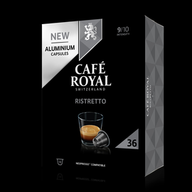 2001932 Cafe Royal Ristretto XL Box 36Stk. Intensive Röstaromen, Dunkle Wal Produktbild