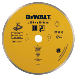 DT3733-XJ DeWalt DT3733 Diamanttrennscheibe Eco4 250mm Produktbild front M
