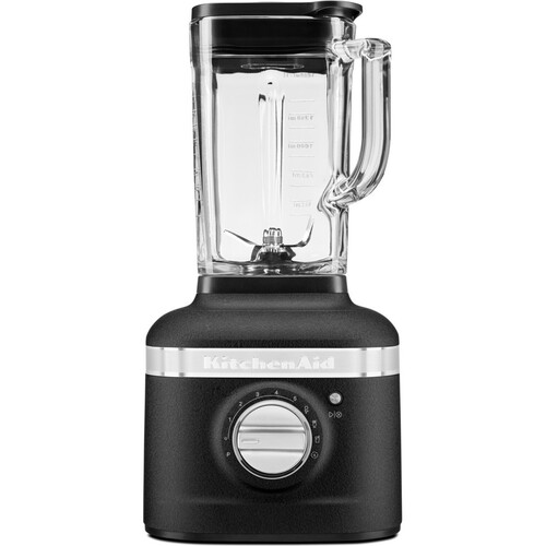 5KSB4026EBK KitchenAid K400 Standmixer Artisan gusseisen schwarz 1200W Produktbild Front View L