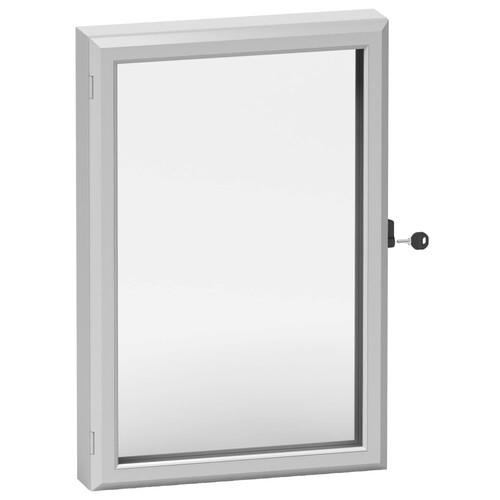 NSYCW66 Schneider E. AUFSATZ SICHTFENSTER IP55 600X600 MM Produktbild Front View L