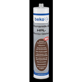 244 100 310 Beko Keramik & HPL Plattenkleber 310 ml Produktbild front M