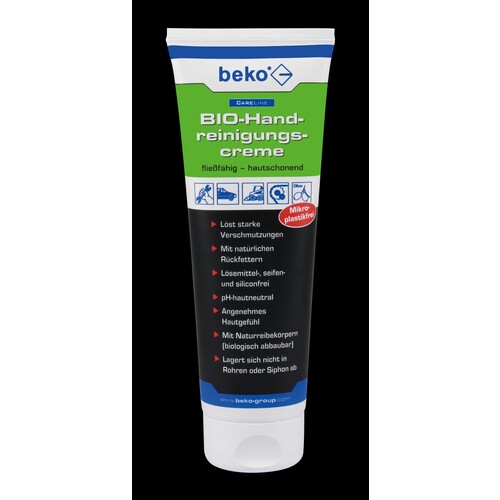 299 3 250 Beko CareLine BIO Handreinigungscreme 250 ml Produktbild Front View L