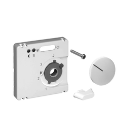 UN990010 Alre JZ 009.010, 50x50mm Abdeckung für Fetr 101.716 RAL 1013 gla Produktbild front M