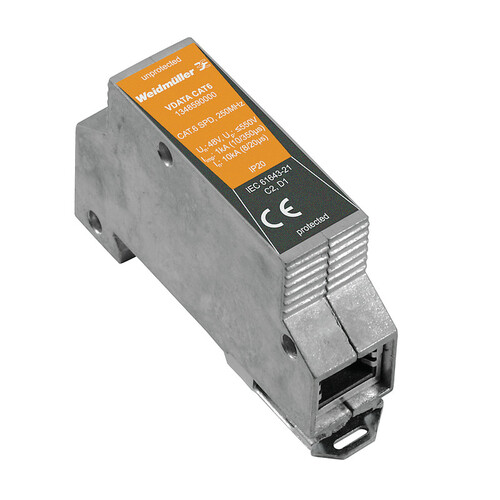 1348590000 Weidmüller VDATA CAT6 Produktbild Front View L