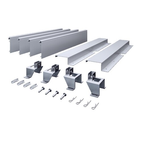 9666912 Rittal ISV Einbausatz für VX, 3 BE/12 HE Produktbild Front View L