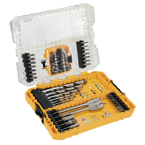 DT70757-QZ DeWalt DT70757 Bit und Bohrer Set 55 tlg. Produktbild Front View L