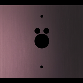 P1UP0 Siblik Frontabdeckung für Post +Privatschloss o. Schloss passend a.UP Produktbild front M