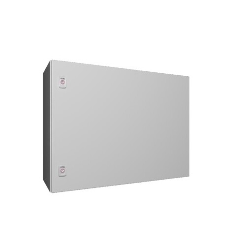 1055000 Rittal Kompakt Schaltschrank AX, 1 türig, BHT 800x600x300mm Produktbild Front View L