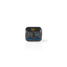 CATR120BK Nedis Auto UKW Sender | Bluetooth | Bass Boost | MicroSD Karten Produktbild