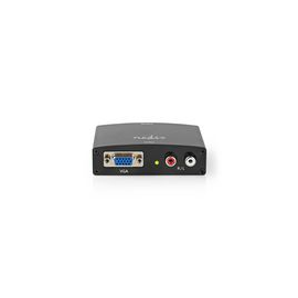 VCON3454AT Nedis VGA zu HDMI Konverter | 1 Weg VGA + 2x Cinch Eingang (L/R) | HD Produktbild