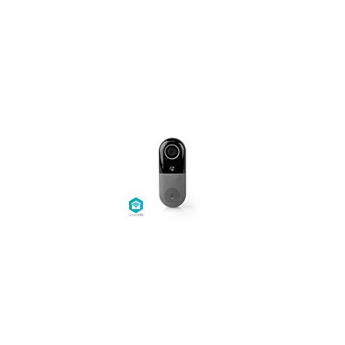 WIFICDP10GY Nedis WLAN Smart Türklingel mit Kamera | App Steuerung | microSD St Produktbild Front View L