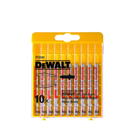 DT2292-QZ DeWalt DT2292 Stichsaegeblaetter Set 10 tlg. Metall Produktbild