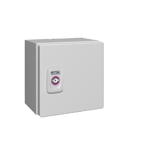 1553000 Rittal Elektro Box KX, BHT 150x150x120 mm Produktbild Front View L