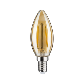 28705 Paulmann LED Kerze 430lm E14 4,7W gold Produktbild