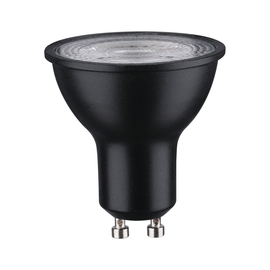 28751 Paulmann LED GU10 460lm 2700K 36° 7W Black m dim Produktbild