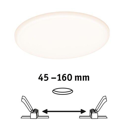 92389 Paulmann EB Panel Veluna VariFit 20W 3000K 185mm Produktbild