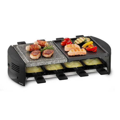 7612 4212 Trisa Raclette Duo Infernale mit 8 Pfännchen Produktbild