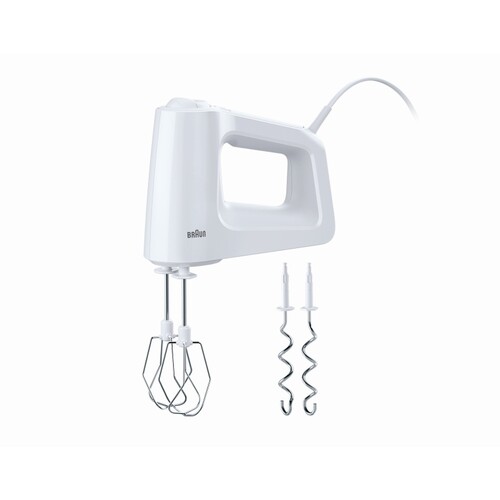 0X22211032 Braun HM3000WH MultiMix 3 Handmixer 5 Geschwindigkeitssufen 450W Produktbild Front View L