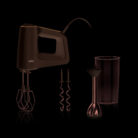 0X22211038 Braun HM3107WH Handmixer 500W + 3 Zubehörteile Produktbild front M