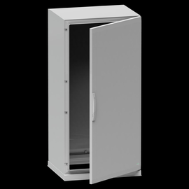 NSYPLAZ753G Schneider E. 7035 Poly Ws 750X500X320 1 Tuer Produktbild