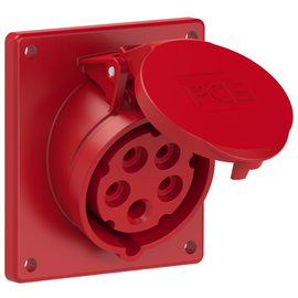 415-6TTf9 PC-Electric Anbaudose schräg 16A 5p 6h IP44/54 TT Produktbild front M