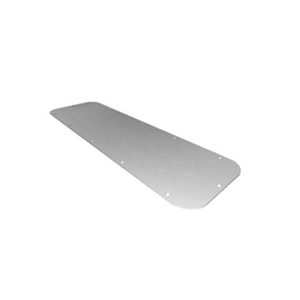 2574100 Rittal Metall Flanschplatte mit metrischer Vorprägung, für AX, Größe 4, Produktbild