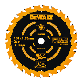 DT10303-QZ DeWalt DT10303 Kreissaegeblatt Handkr. 184/16mm 40WZ Produktbild front M