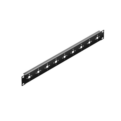 5302204 Rittal Montagepanel 482,6 mm (19), 1 HE, RAL 9005 Produktbild Front View L