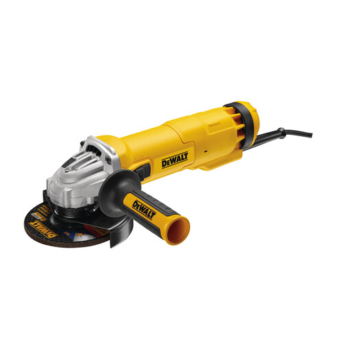 DWE4237-QS DeWalt DWE4237 Winkelschleifer 125mm 1400Watt Produktbild Front View L