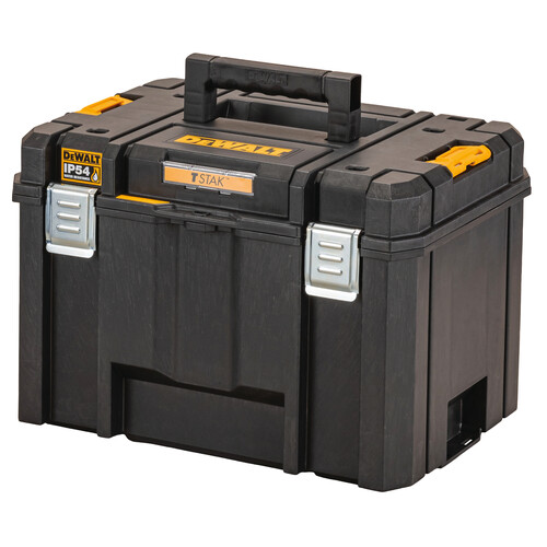 DWST83346-1 DeWalt DWST83346 1 TSTAK VI Tiefe Werkzeugbox IP54 Produktbild Front View L