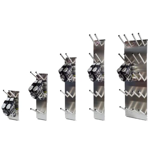 E12-12PAAR eh-technik E12 Skischuhtrockner Edelstahl 12 Paar 2200 Produktbild Front View L