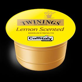 MISC.735R Caffitaly LEMON SCENTED TWININGS Teekapsel (10 Stk.) Produktbild front M