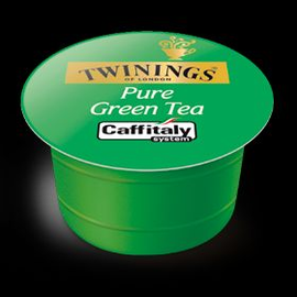 MISC.734 Caffitaly PURE GREEN TWININGS Teekapsel (10 Stk.) Produktbild front M