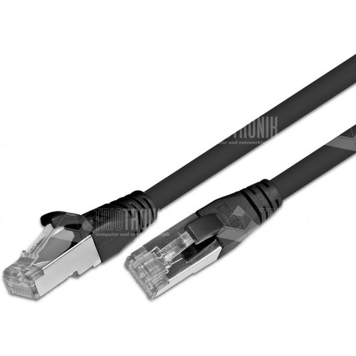 PKW-STP-K5E  2.0 SW Wirewin Patchkabel 2m Cat5e RJ45 Schwarz Produktbild Additional View 1 L