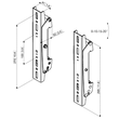 PFS 3302 Vogels Display Adapter Strips 295mm max.Vesa 270mm schwarz Produktbild Additional View 1 S